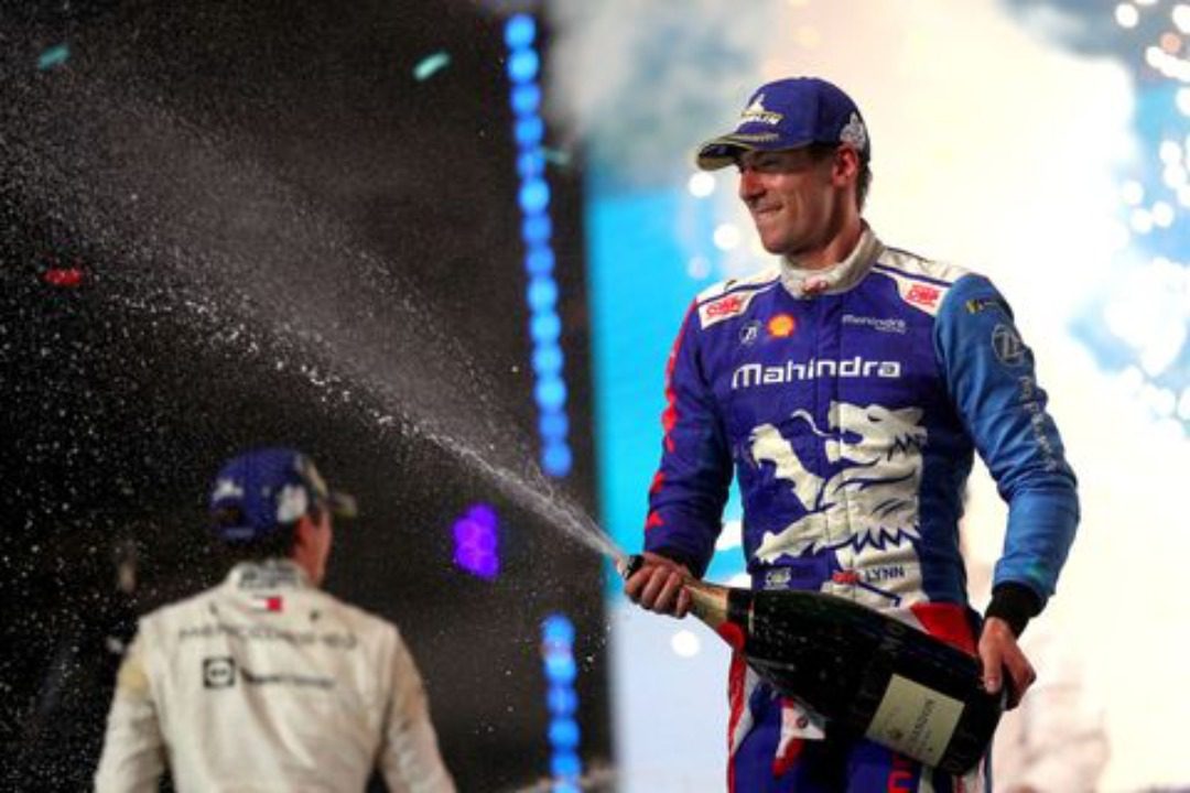 Alex Lynn at London E-Prix