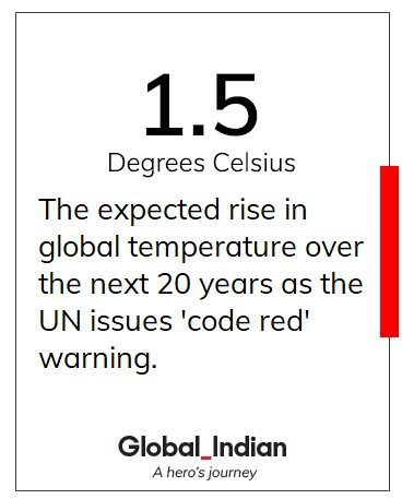 The rise in global temperatures could have disastrous consequences