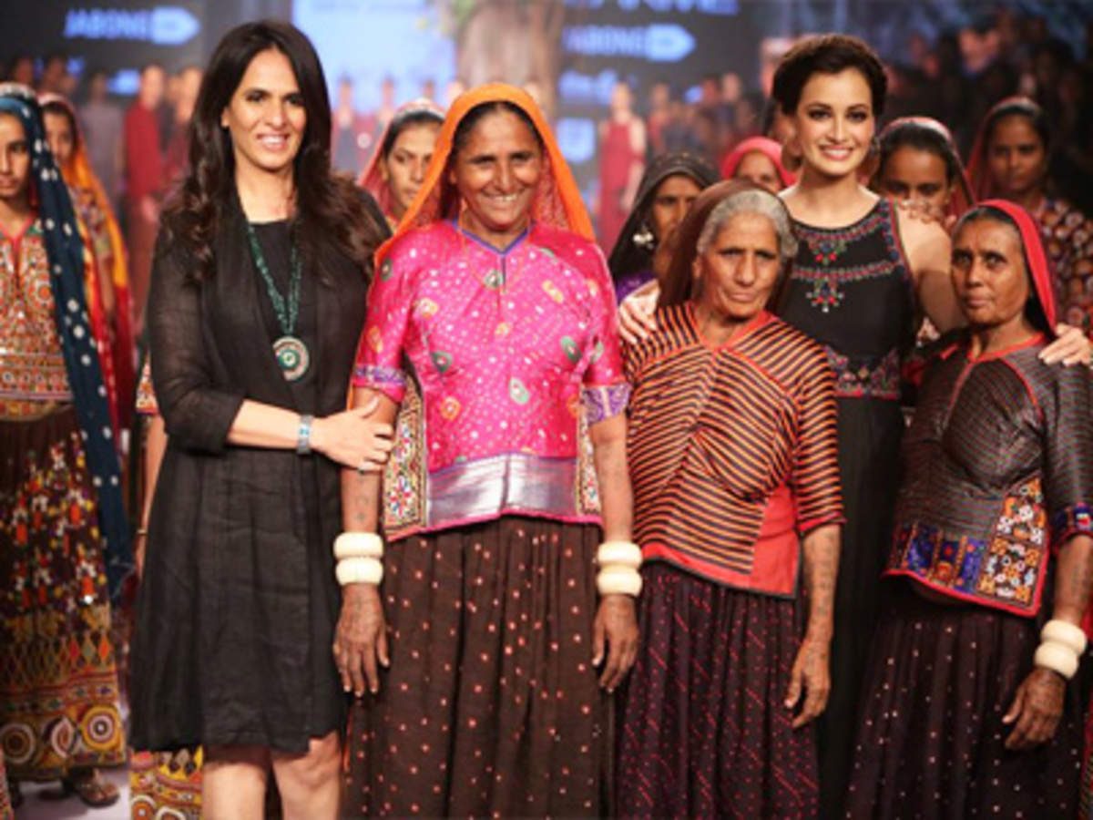 Anita Dongre made her artisans walk the ramp