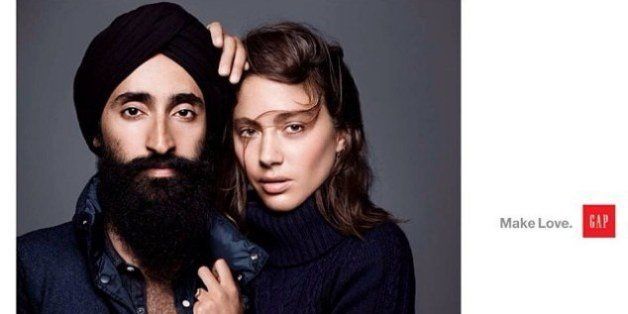 Waris Ahluwali in Gap advertisement