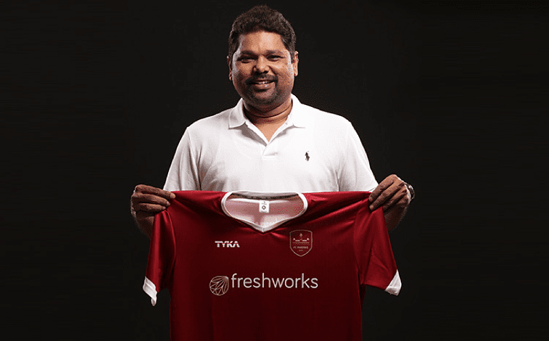 Indian entrepreneur Girish Mathrubootham