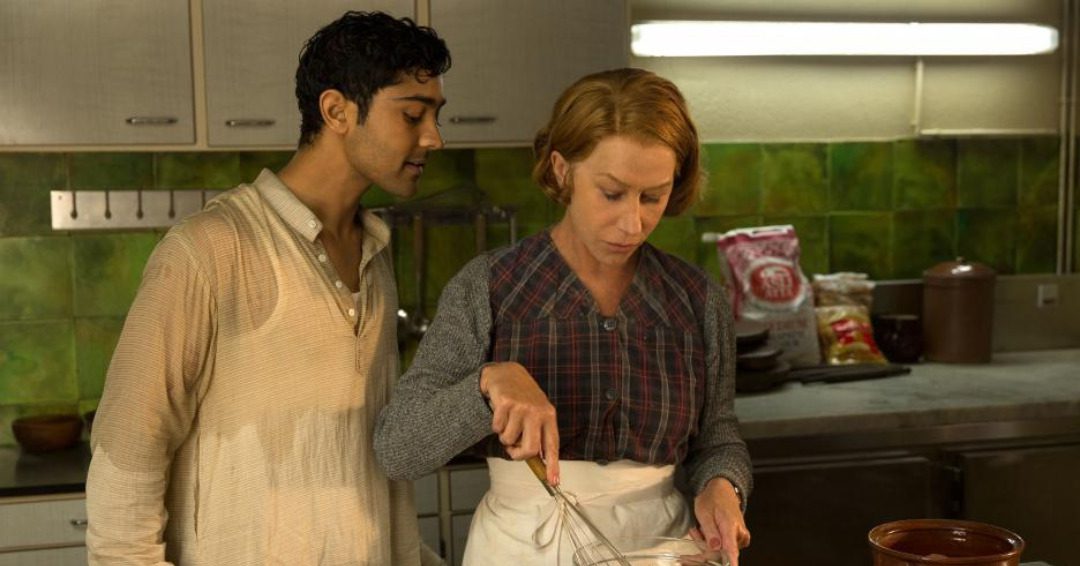 Manish Dayal with Helen Mirren
