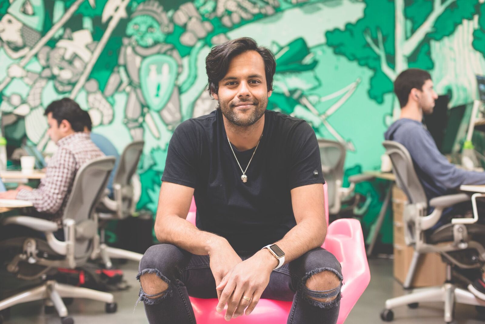 Indian American entrepreneur Baiju Bhatt