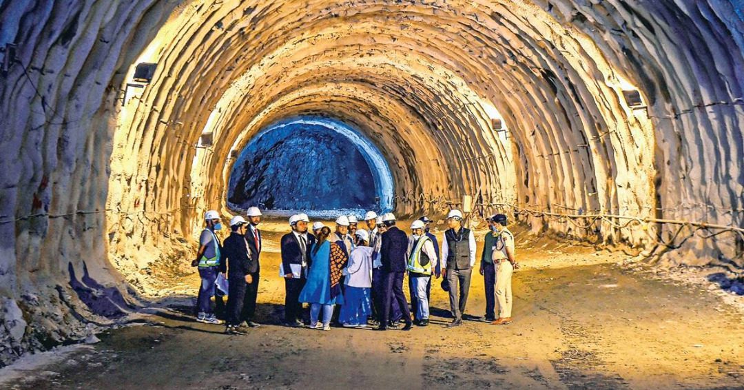 Zojila Tunnel is Asia’s longest bidirectional tunnel