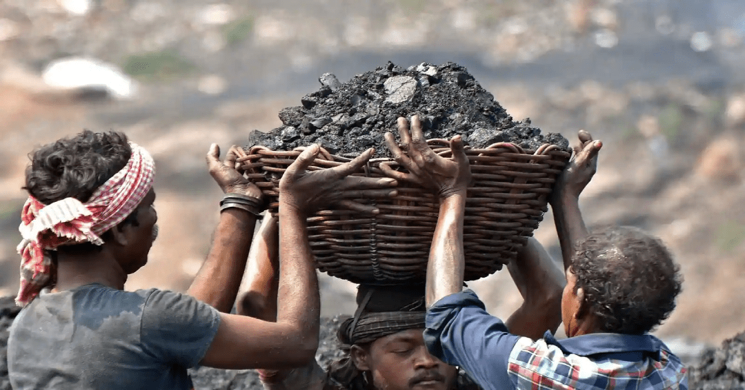 The amount of coal