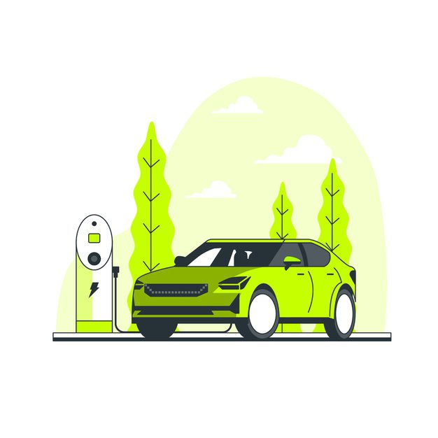 green vehicle
