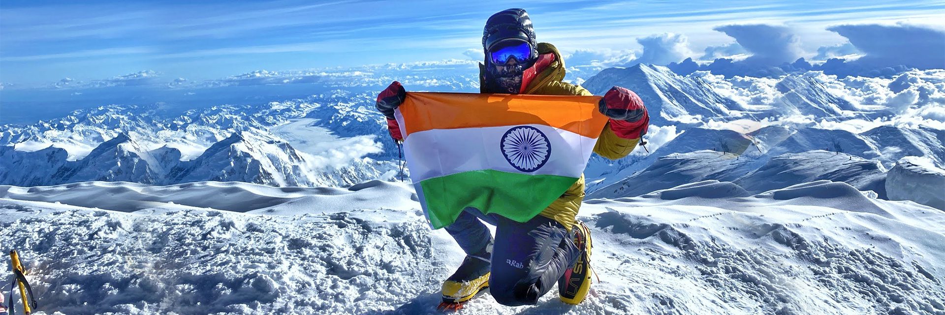 Anurag Nallaveli culmine sans oxygène, a gravi le Manaslu, le Pico de Orizaba et le Denali