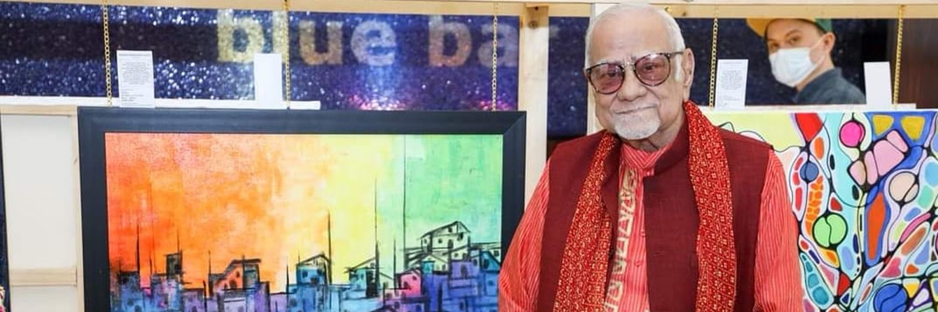 Artist Anjini Prakash Laitu: The Colourman of Dubai