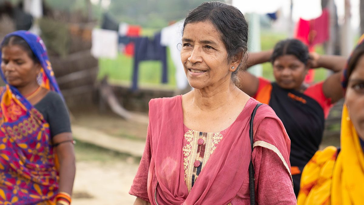Radeln Sie mit Didi-Pedalen, um sich zu stärken: Sudha Varghese arbeitet seit über 50 Jahren für die Musahars