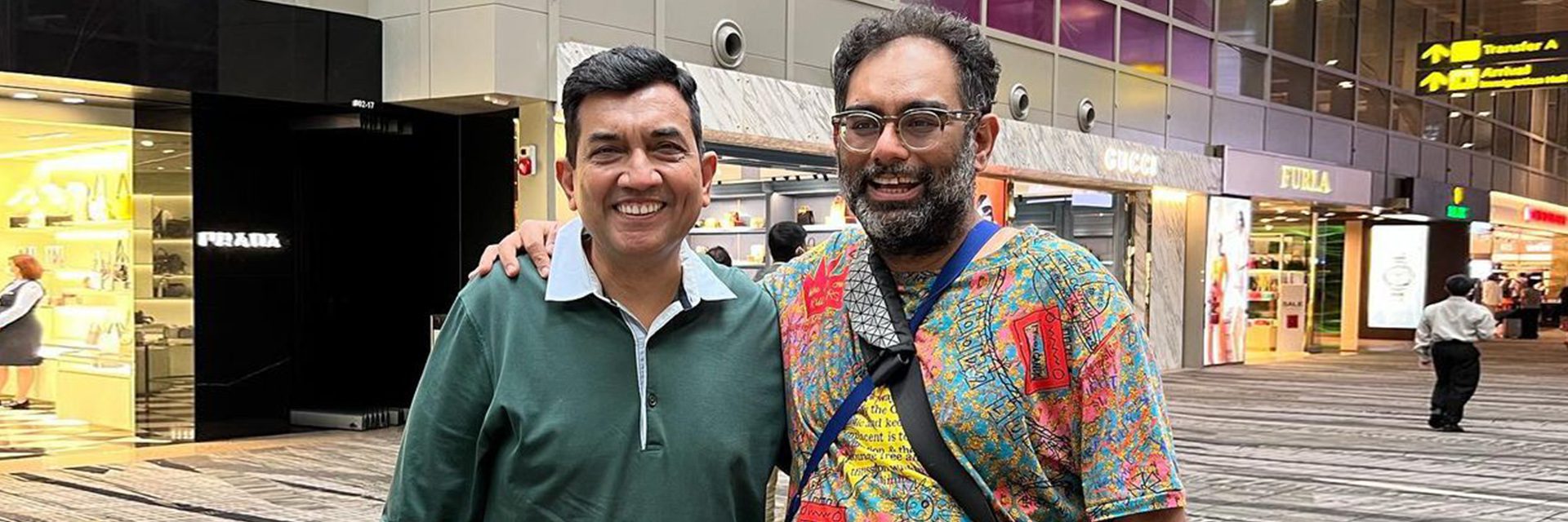 Gaggan Anand and Sanjeev Kapoor