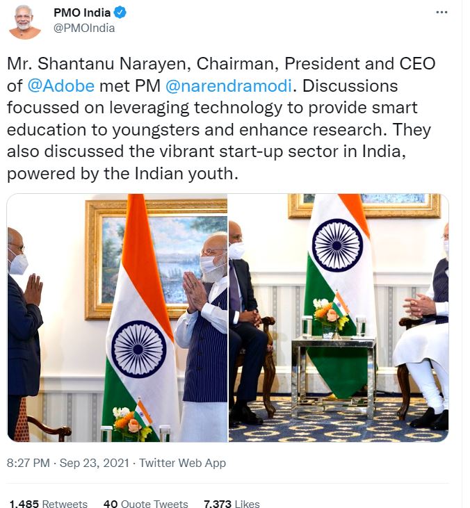 Indian CEO | Shantanu Narayen | Global Indian 