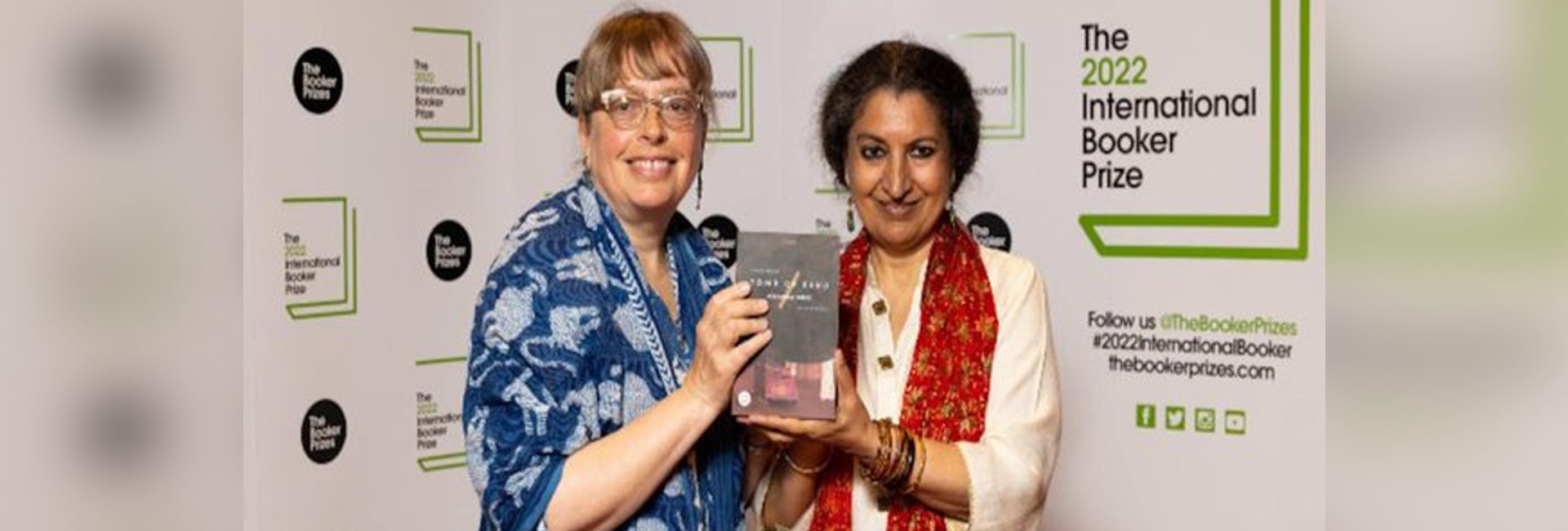 Geetanjali Shree and Daisy Rockwell globalindian