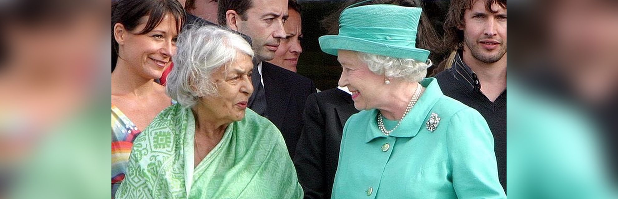 Two iconic queens global indian
