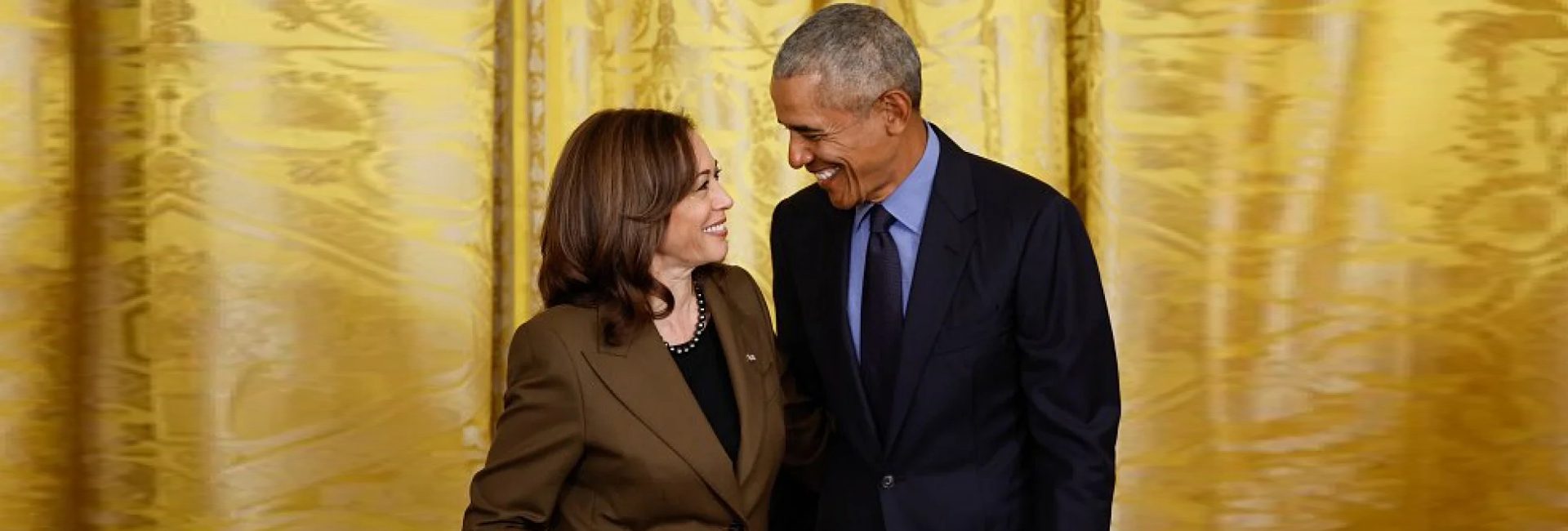 Obama and kamala Haris