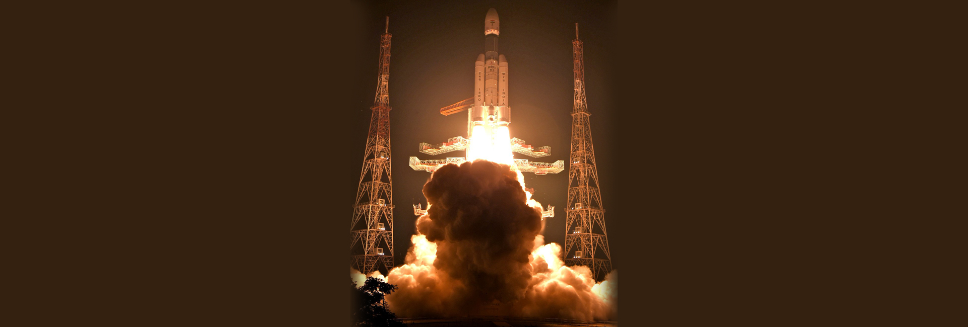 ISRO startet 36 Satelliten über den LVM3 M2
