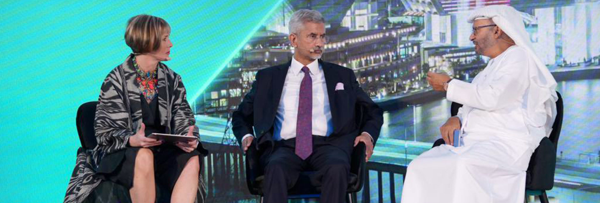 External Affairs Minister S Jaishankar spoke at the India Global Forum in Abu Dhabi