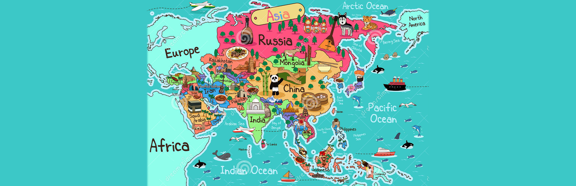 What, if anything, unites Asia as a continent?