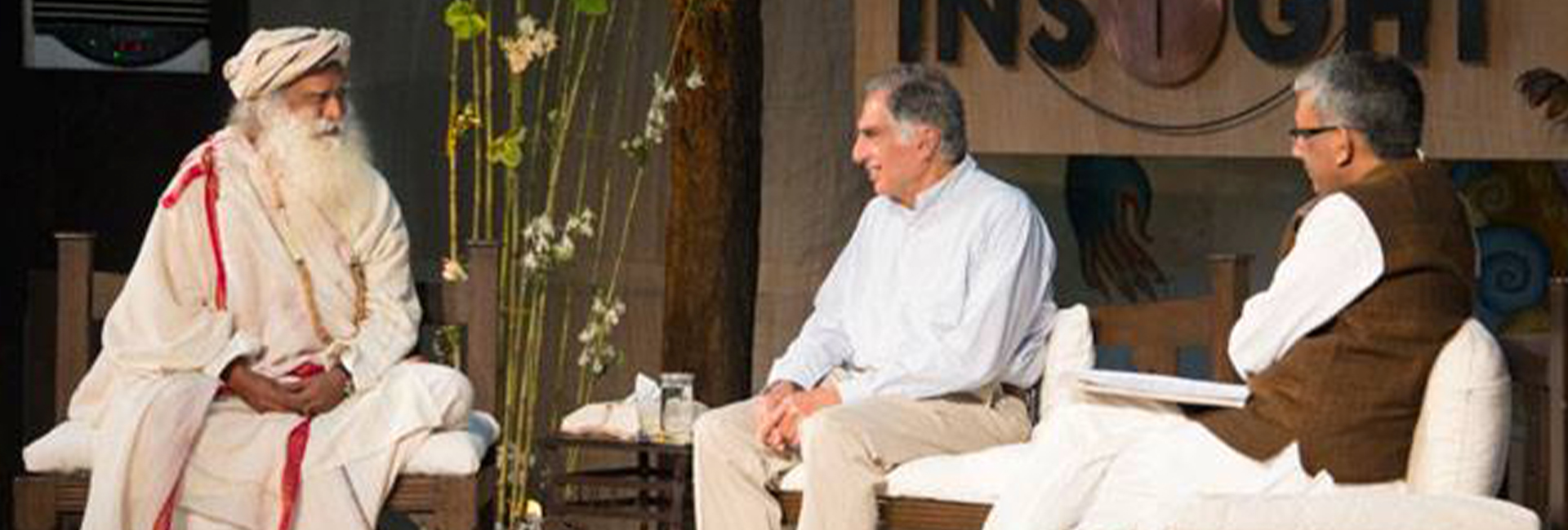 RATAN TATA & SADHGURU Discussing What Exactly Is Missing In INDIA