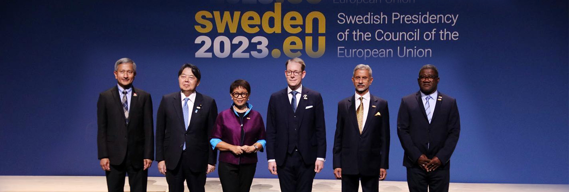 Foreign Ministers representing G20, EU, ASEAN, AU and G7 gather in Stockholm