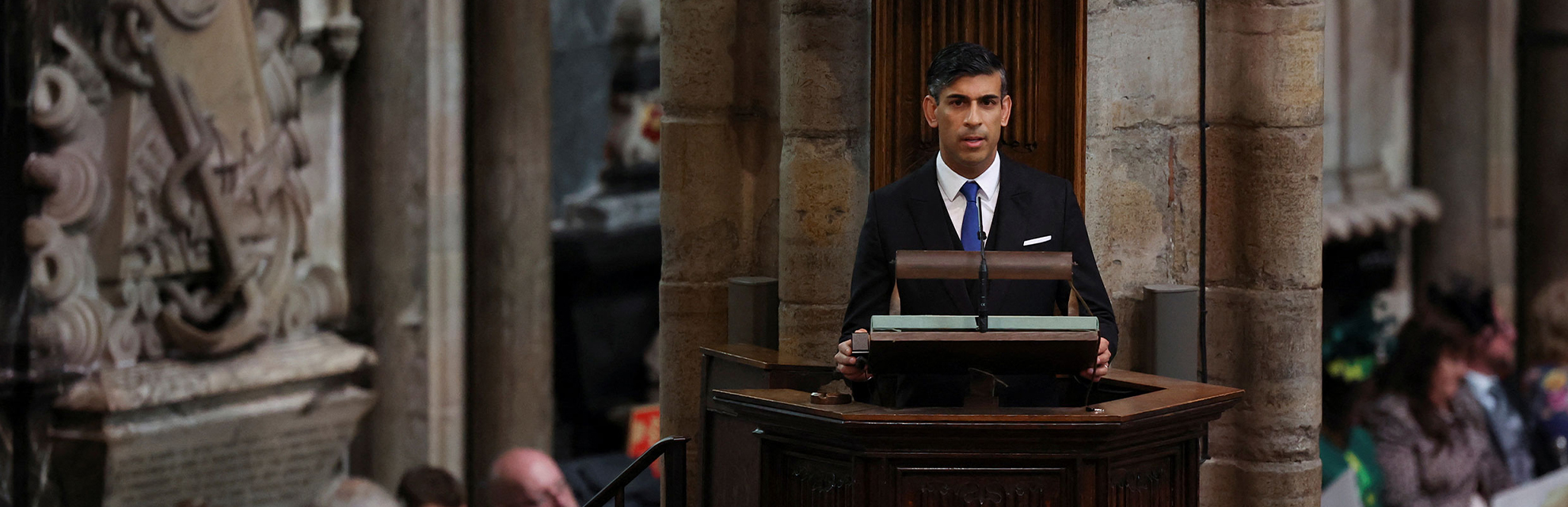 King's Coronation: Prime Minister Rishi Sunak reads Bible passage