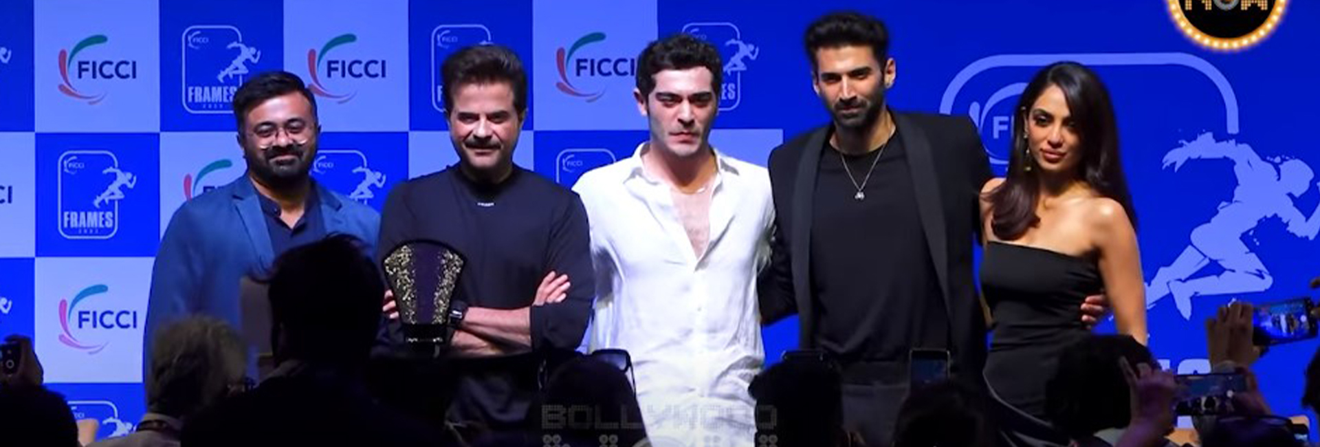 Turkish actor Burak Deniz meets Anil Kapoor and other actors in his first visit to India