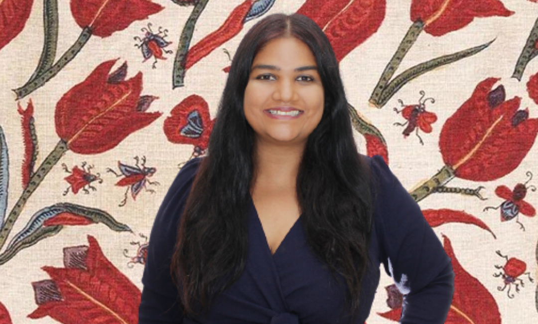 Amrita Haralalka-Knight: Vielfalt fördern, Tradition bewahren durch indische Textilien