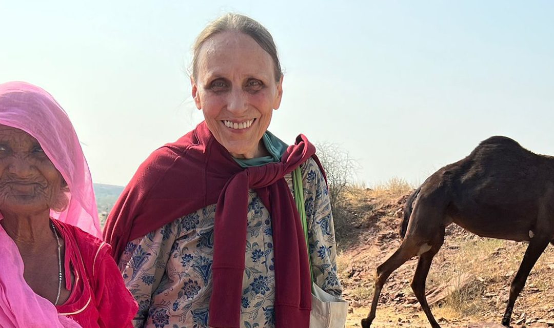 Ayo Shanti: The native American in love with the Ganges and the indigenous Indians