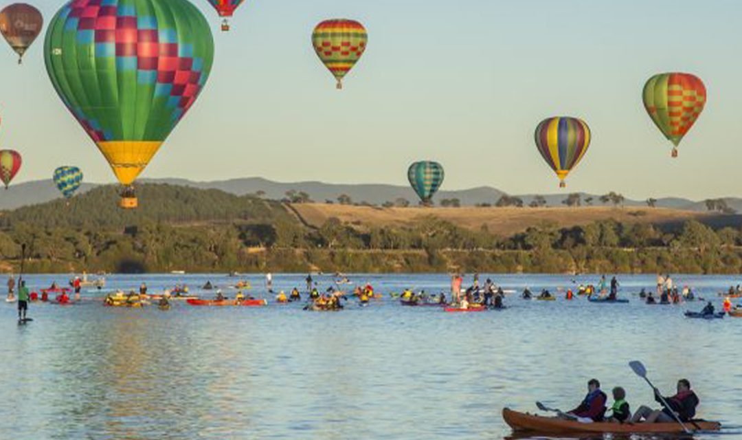 Enjoying the vibes of Canberra