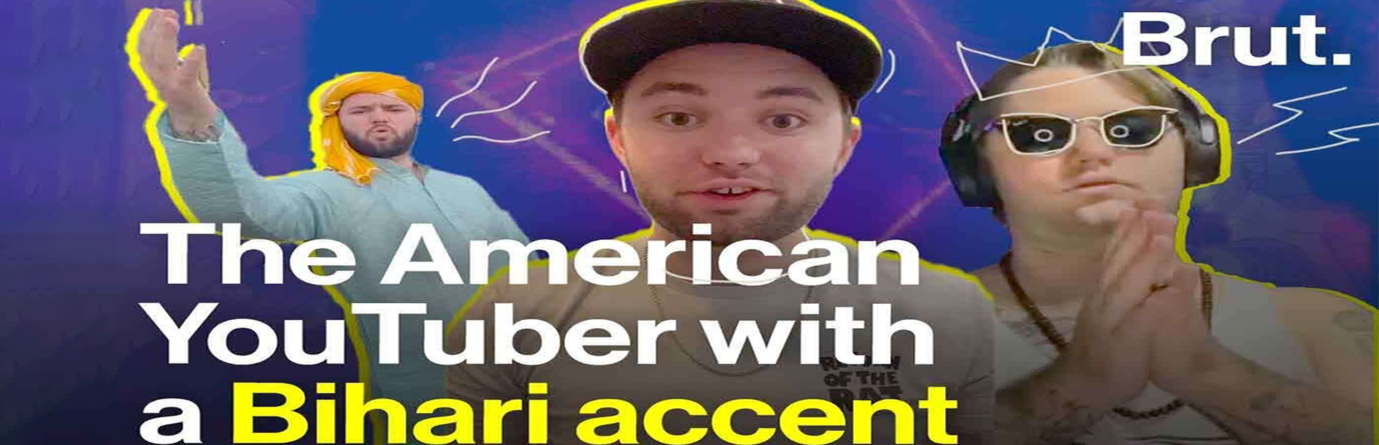The American YouTuber with a Bihari accent