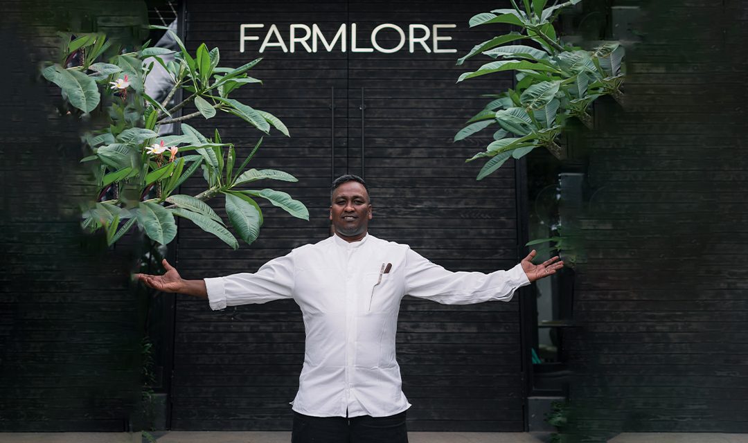 Fire ants and curd-rice jelly: Chef Johnson’s organic, molecular gastronomy experience at Farmlore