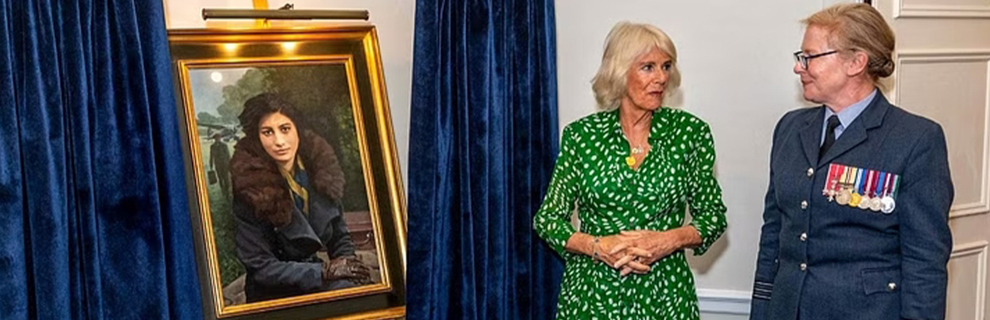 Queen Camilla unveils Indian-Origin WWII spy Noor Inayat Khan's portrait