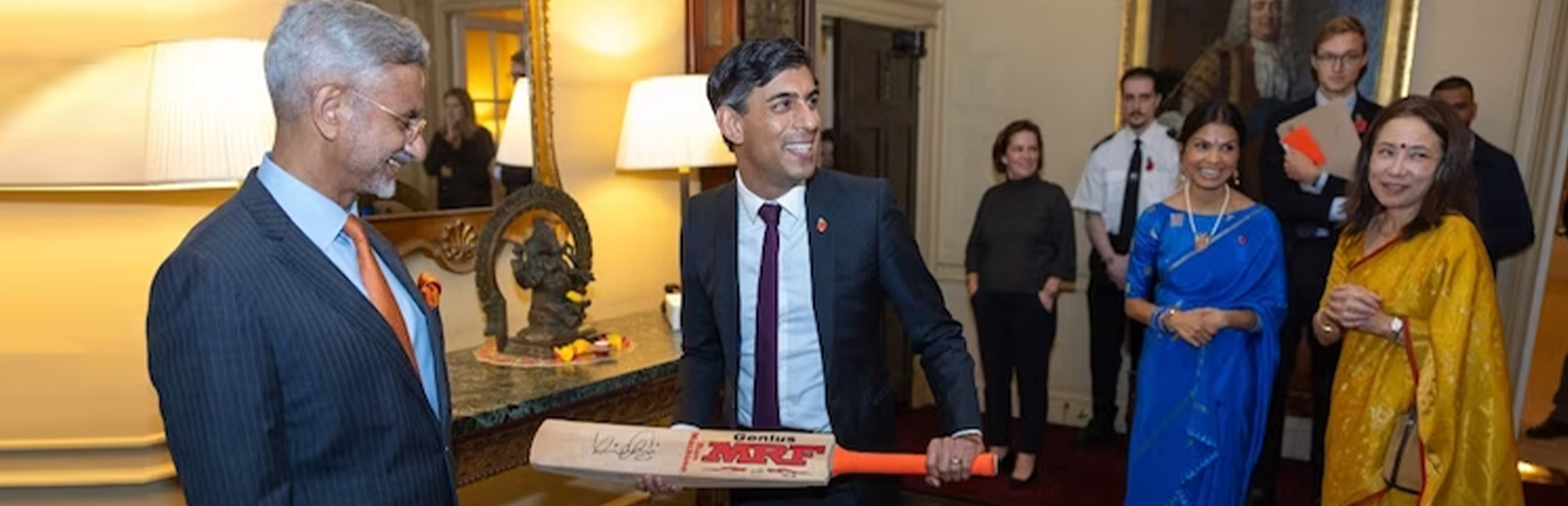Jaishankar meets Rishi Sunak