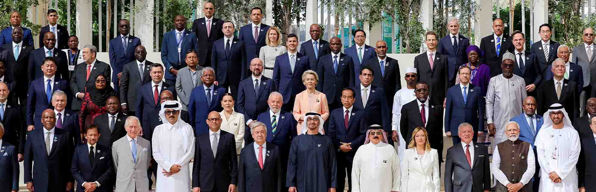PM Modi and all the other world leaders in one frame at COP28 Summit