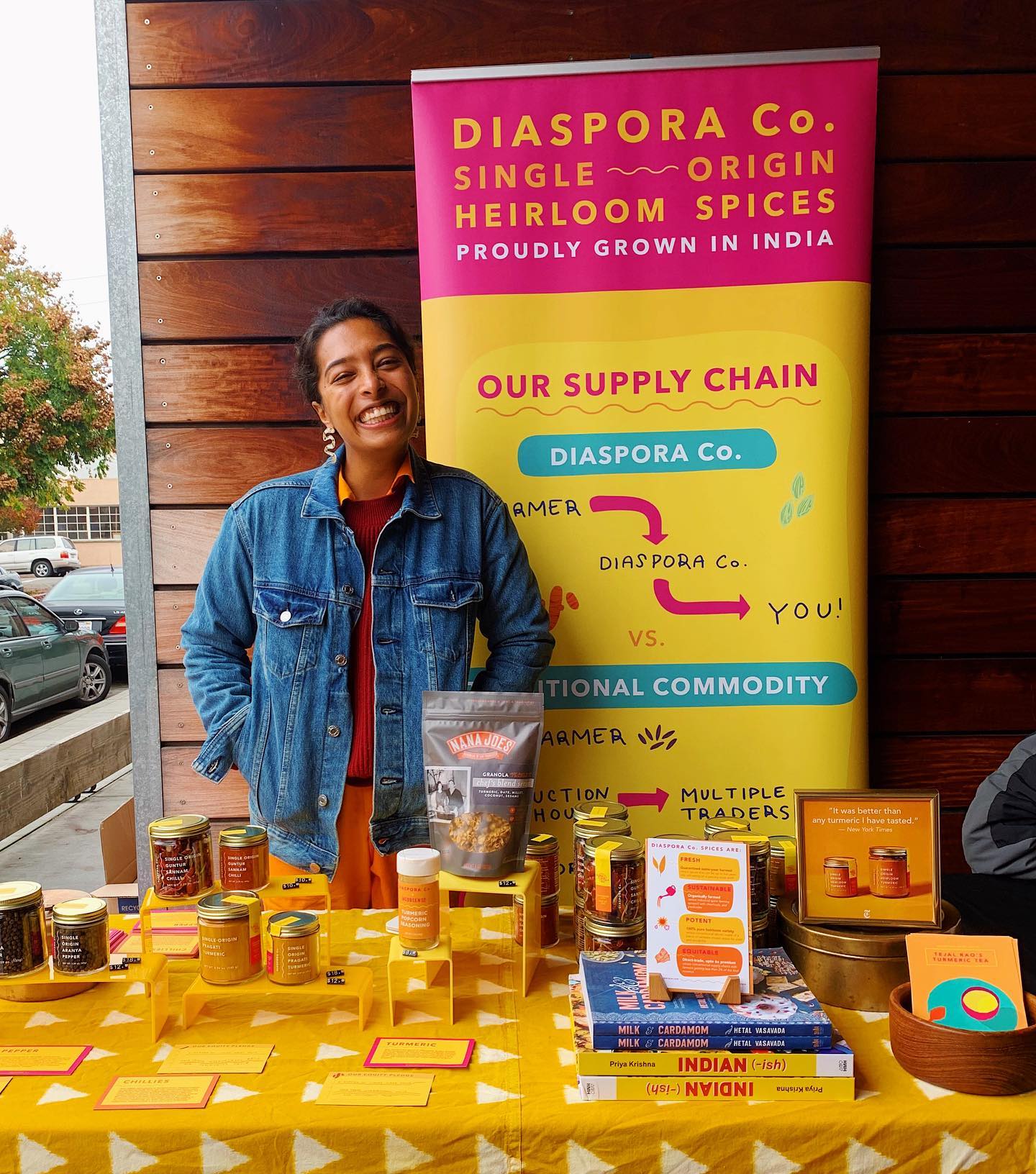 Sana Javeri Kadri is founder and CEO of Diaspora Co., a direct trade, single-origin spice company making spice trade in South Asia better.