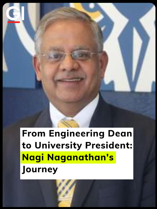 Du doyen de l'ingénierie au président de l'université : le parcours de Nagi Naganathan