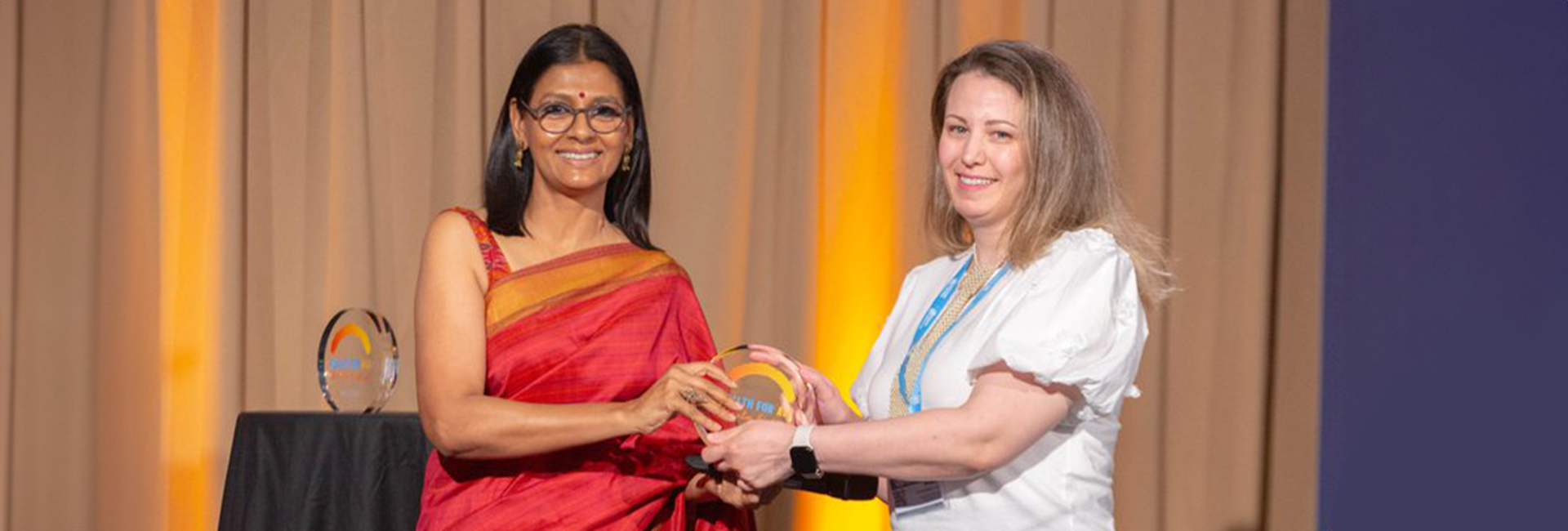 Indian actor Nandita Das served as jury member of WHO’s Health for All Film Festival held at Geneva