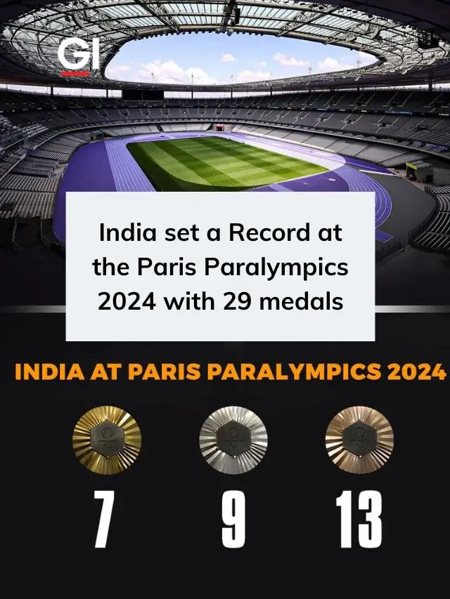 India set a record at the Paris Paralympics 2024 with 29 medals