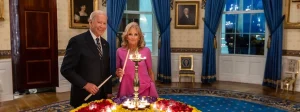 President Joe Biden hosts a Deepavali reception at the White House in 2024