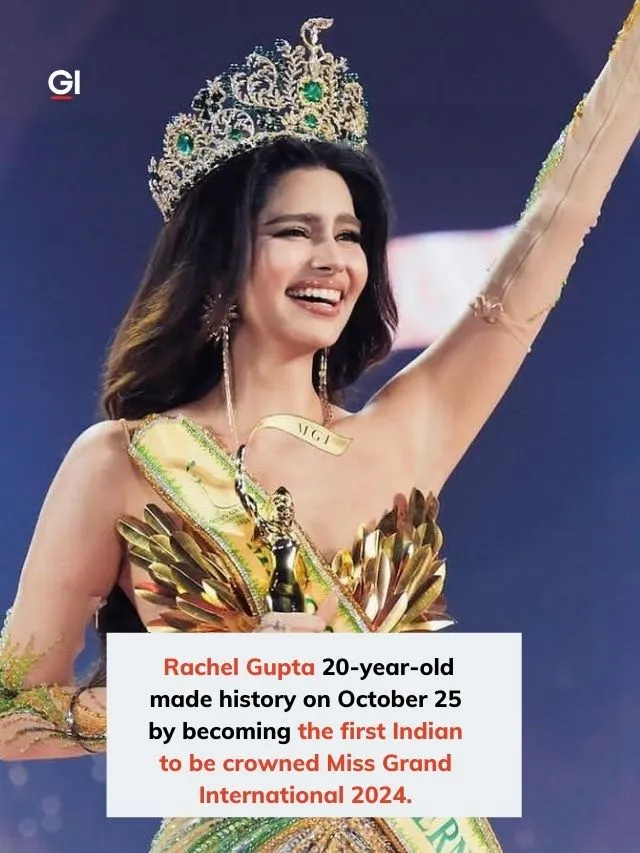 India’s Rachel Gupta crowned first Miss Grand International 2024