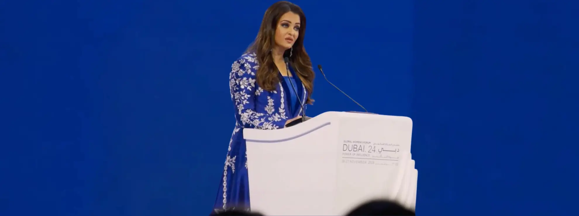 Aishwarya Rai Bachchan Captivates Audiences at Global Women's Forum 2024 in Dubai