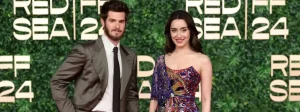 Shraddha Kapoor met Andrew Garfield on the red carpet of the Red Sea Film Festival