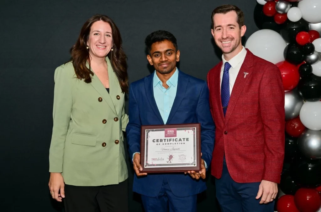 Troy University Pitch Competition Winner | The Global Indian