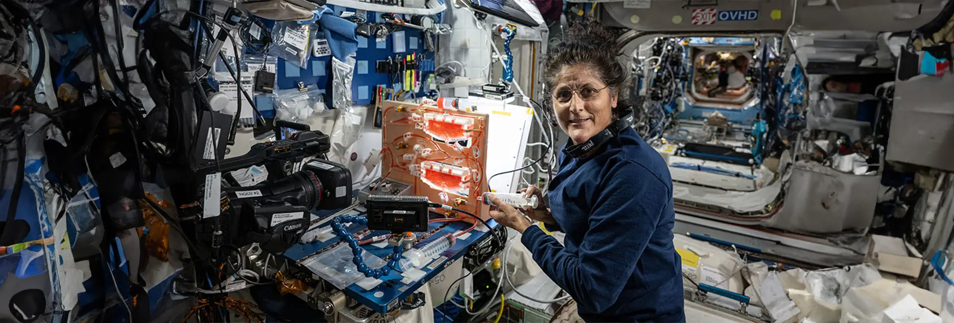 Sunita Williams on a Space Mission