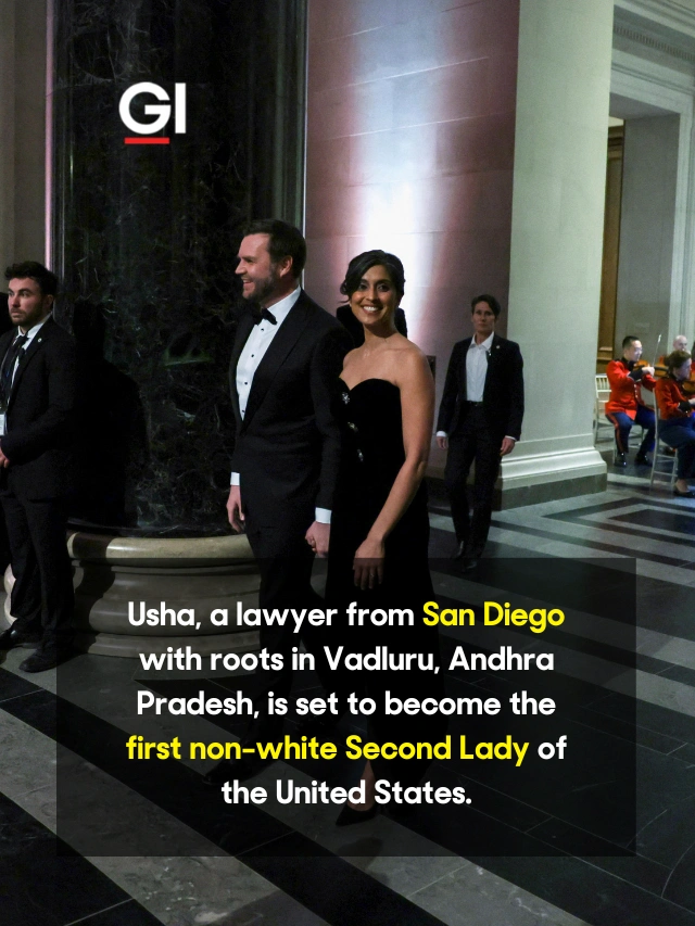 Usha Vance, daughter of Indian immigrants and wife of US Vice  President-elect JD Vance, hosted a dinner at the National Gallery of Art in  Washington, DC. - The Global Indian