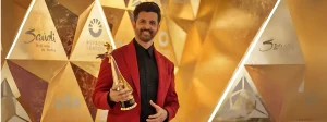 Hrithik Roshan Receives Global Achievement Honorary Award in Riyadh