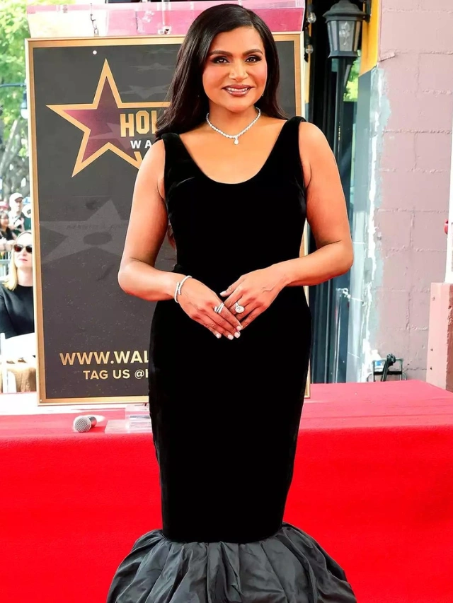 Mindy Kaling receives a star on the Hollywood Walk of Fame