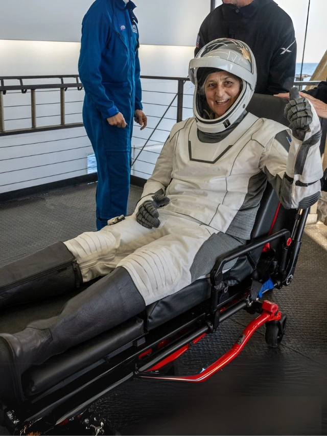 Sunita Williams went for 8 days, stayed 9 months on the International Space Station (ISS). Now she’s finally back.