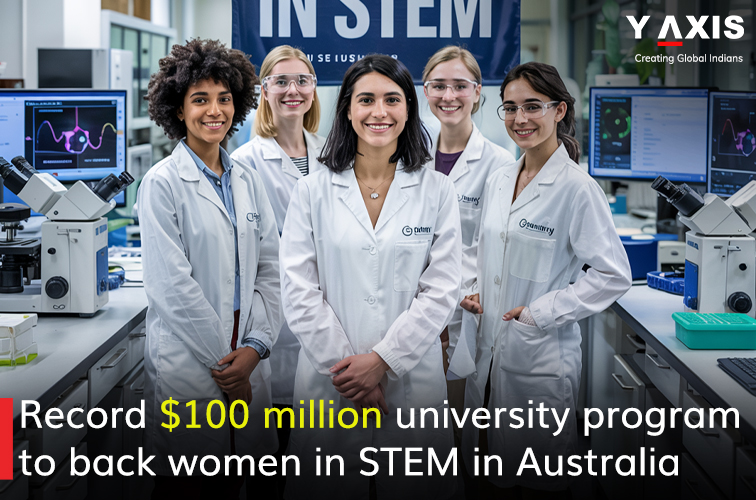 Record AUD 100 million university program to back women in STEM in Australia