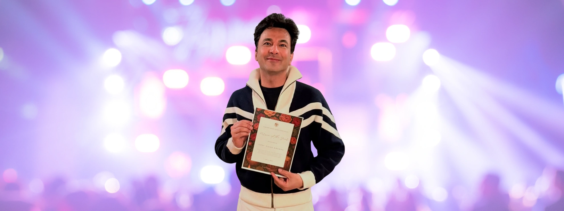 El chef Vikas Khanna fue nombrado Persona del Año 2025 por la Asociación del Sur de Asia de Harvard.