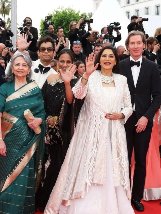 Veteran actors Sharmila Tagore and Simi Garewal attended the Cannes screening of Satyajit Ray’s 1970 film Aranyer Din Ratri on Monday.